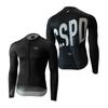 CSPD Breathable Cycling Jersey Long Sleeve Men Women Road Bike Quick Dry