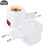110V-250V Lamp Socket With Power Outlet Plug In Light Bulb Socket With Switch For US EU Plug Home Lighting Accessories