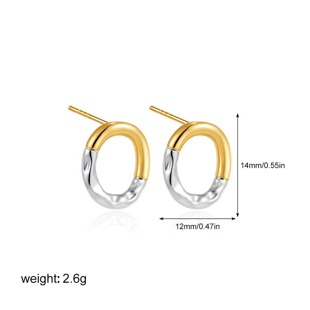 Minimalist Gold Plated Heart Huggie Hoop Earrings for Women CZ Zircon Copper Color Ear Buckle Hoops Vintage Zircon Gifts