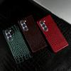 Hand Crafted Genuine Leather Case For Samsung Galaxy Fold 6 Fold 3 Mobile Phone Cover Galaxy Z Flip6 Back Shell Coque