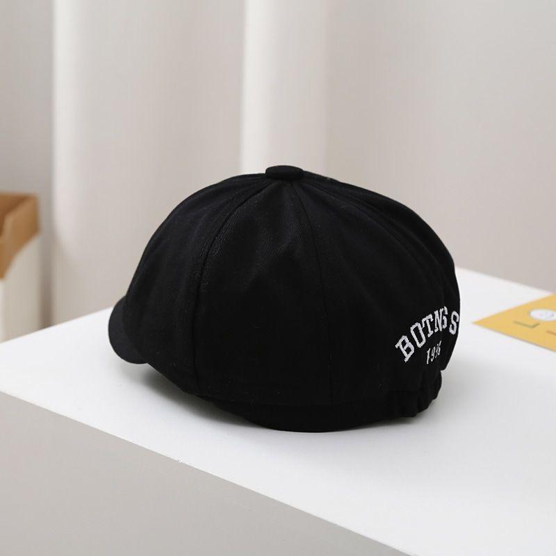 Baby Children Beret Hat For Autumn With Sunshade Cotton Fiber For Toddler Girls And Boys