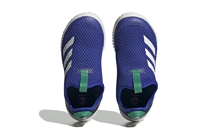 Adidas Rapidazen Slip on Breathable Low top Kids' Training Shoes Blue Kids' HP5905