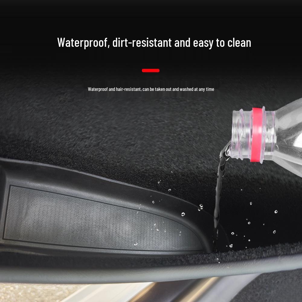 Upgraded 4-Piece TPE Waterproof Storage Box Set for Tesla Model Y