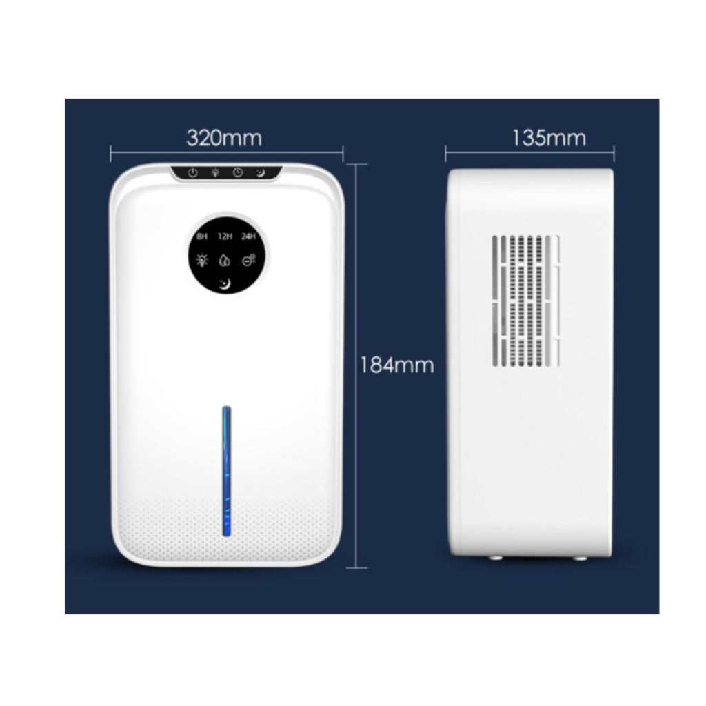 Semiconductor Dehumidifier Humidity Absorber Compact Desktop Remover Quiet Appliance for