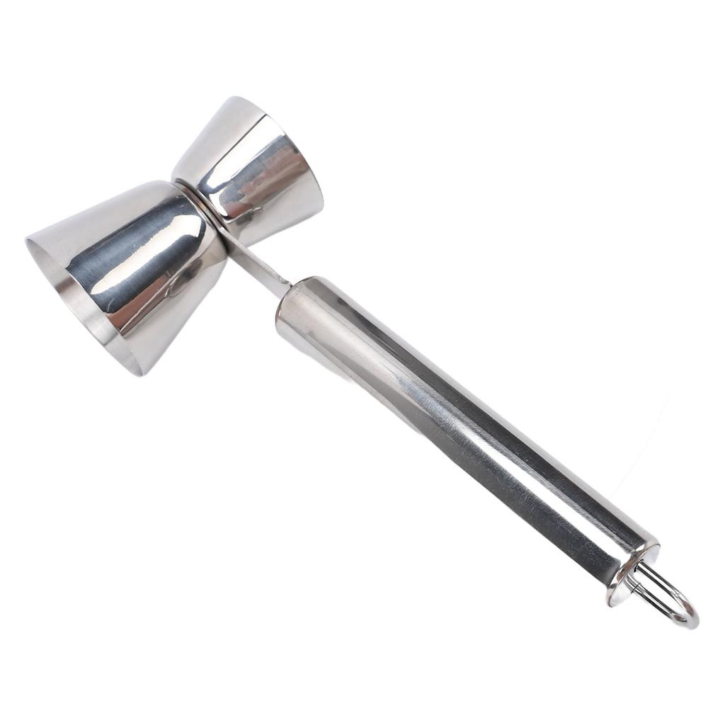 Cocktail Jigger 38ml 20ml Double Head Stainless Steel Reusable Bar Measuring Jigger with Handle
