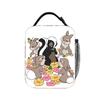 Cartoon Bambis Insulated Lunch Bag Portable  Meal Container Thermal Bag Tote Lunch Box Beach  Outdoor Men Women
