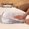 Four-Piece Compression and Moisture-Proof Travel Storage Bag Set for Luggage, Toiletries, and Makeup