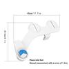 Non-Electric Bidet Toilet Attachment - Dual Nozzle with Adjustable Pressure for Feminine & Posterior Wash