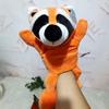 Animal Hand Puppet Plush Toy for Parent-Child Interaction - Storytelling Glove Doll with Movable Mouth