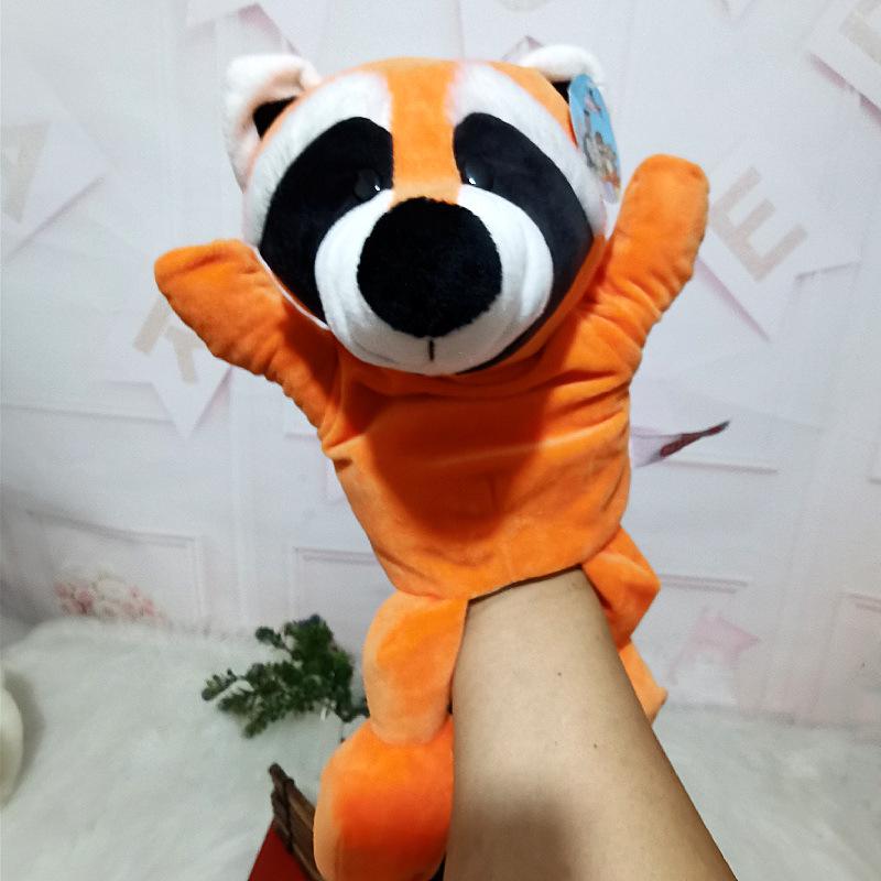 Animal Hand Puppet Plush Toy for Parent-Child Interaction - Storytelling Glove Doll with Movable Mouth