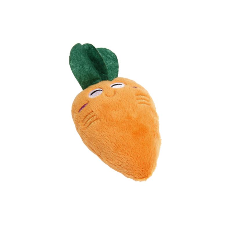 Food Dog Simulation Sound Plush Toy Pet Accessories Teeth Grinding Play Gift