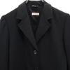 MAX&CO Made In Italy Virgin Wool Blend Tailored Jacket 38 Black Blazer Women Used