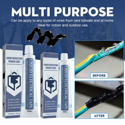 Liquid Insulation Tape Lithium Battery Sealant Circuit Board Waterproof Adhesive Flame Retardant High Temperature Resistanc 30ML