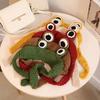 Cute Women  Beanie Hat Warm Warm Hat Cap Ladies Fashion Knitted  Frog Hat  Party Use