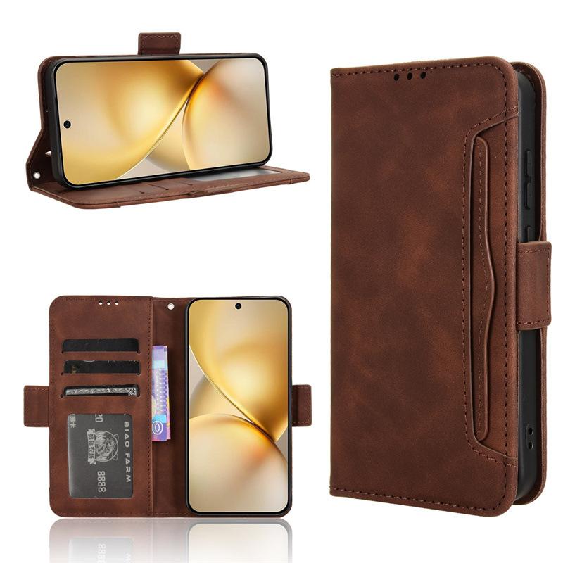 Vivo X300 FE/S50 Pro Mini Wallet Case with Card Holder, Leather Kickstand Card Slots Case for Vivo X300 FE/S50 Pro Mini