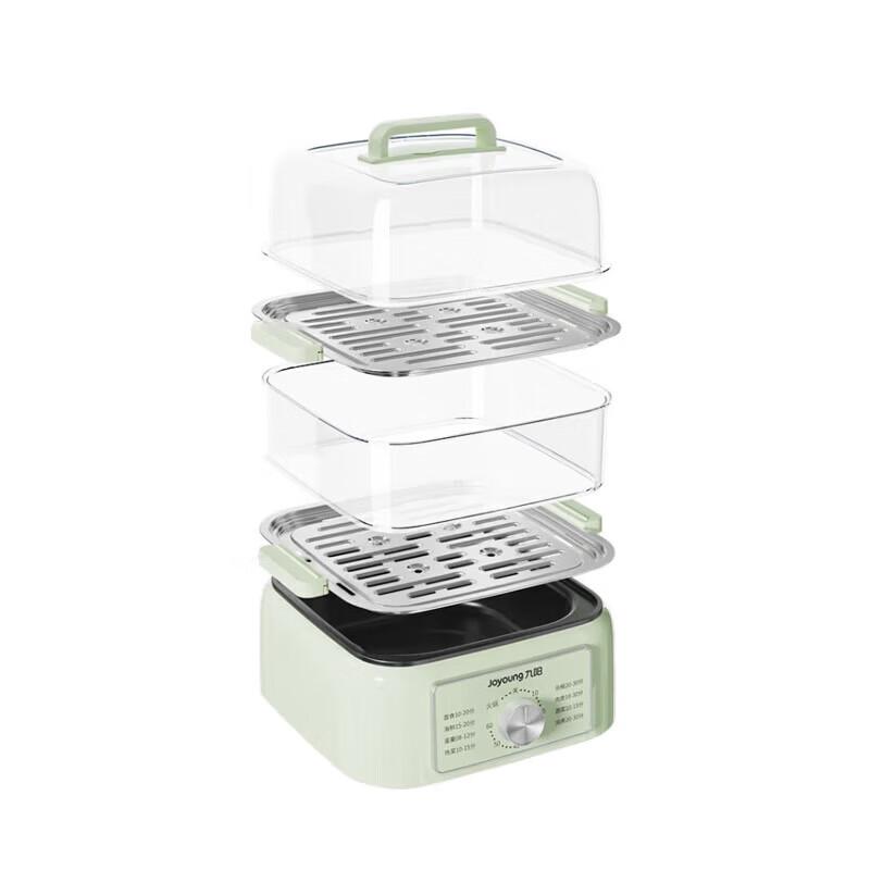 Joyoung 10L 3-Layer Electric Food Steamer CN plug (adapter included)