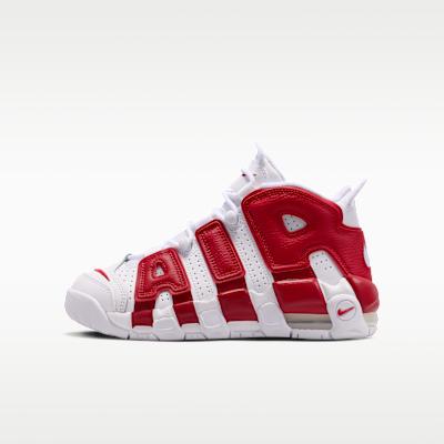 Nike Air More Uptempo GS 'Gym Red'