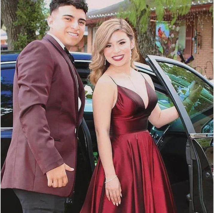 Rochie de primăvară/vară 2025, europeană și americană, sexy, cu decolteu în V, cu bretele