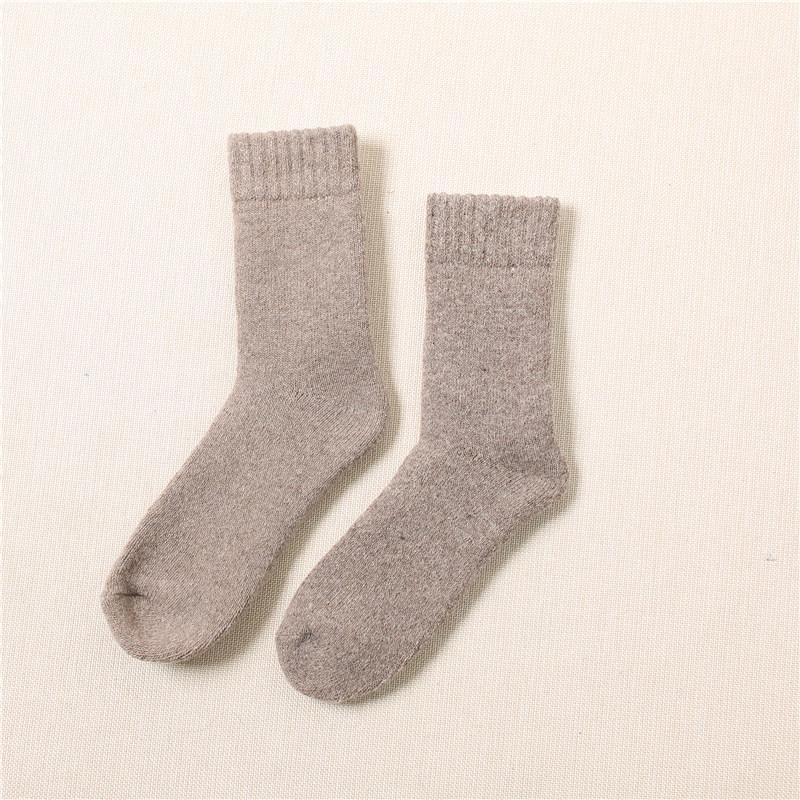 Superdicke Wollmischung Socken für Damen und Herren, mittellang - Gemütlich und warm für Herbst und Winter