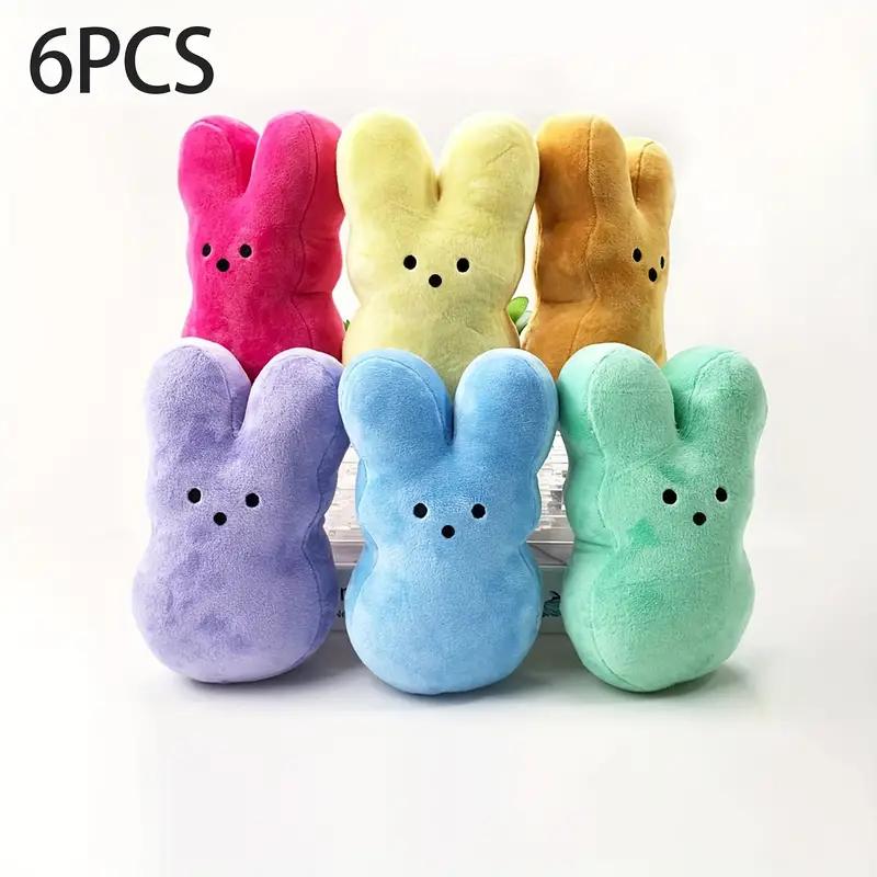 13cm Schattige Paas Peeps Konijn Pluche Speelgoed Cartoon Konijn Speelgoed Zacht Knuffeldier Speelgoed Huisdecoratie Kawaii Konijn Kinderen Cadeaus 13cm