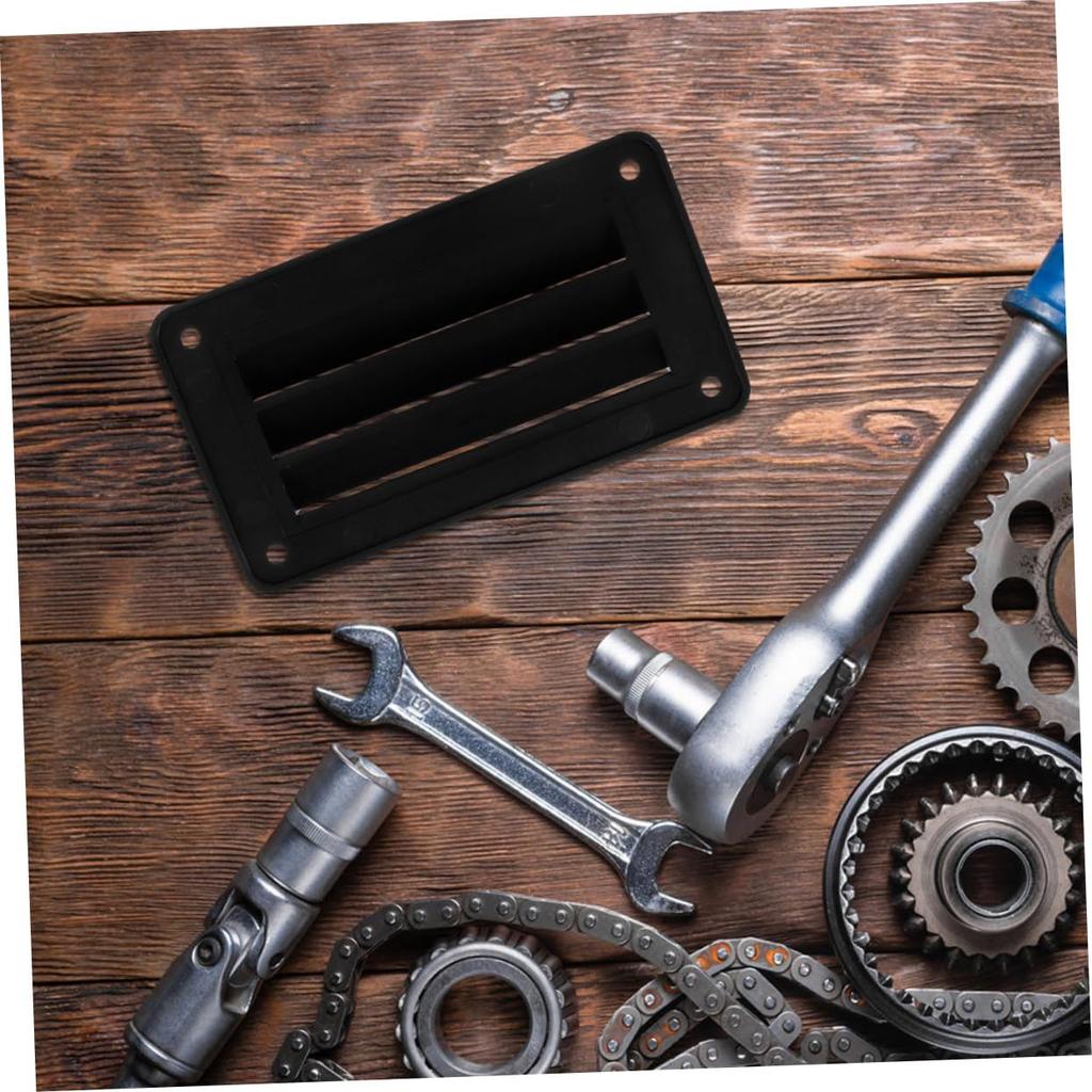 LOORGVEL 2 Vent Window Louvered Plastic Vent Cover Campi