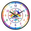 New Early Education Wall Clock For Living Room Home Bedroom Children's Room Non Ticking Silent Non Ticking Wall Hanging Clock