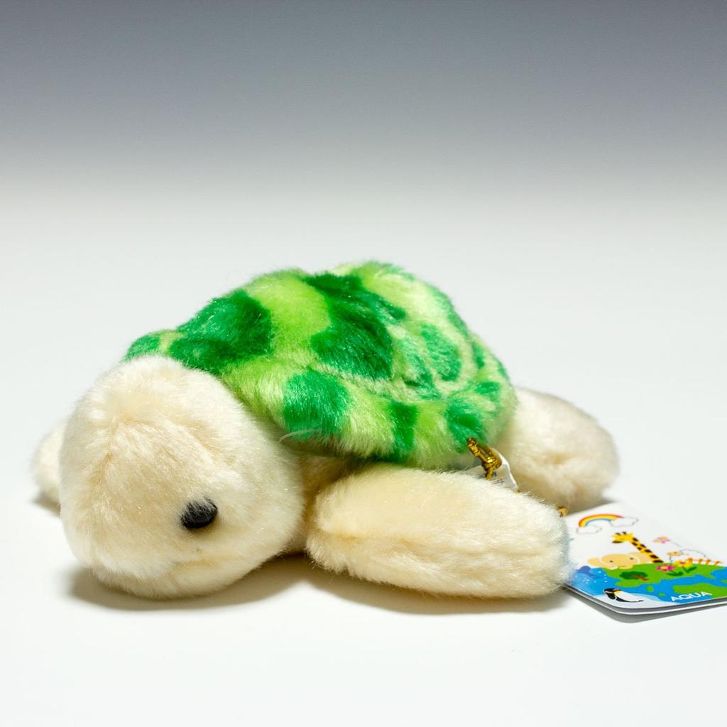 AQUA Plush Marine Turtle Nobuyuki-kun S Green 00088012