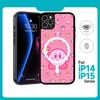 Stars K-Kirby Clear For Magsafe Magnetic Wireless Phone Case For IPhone 11 12 13 14 15 16 17 Pro Max Plus Cover