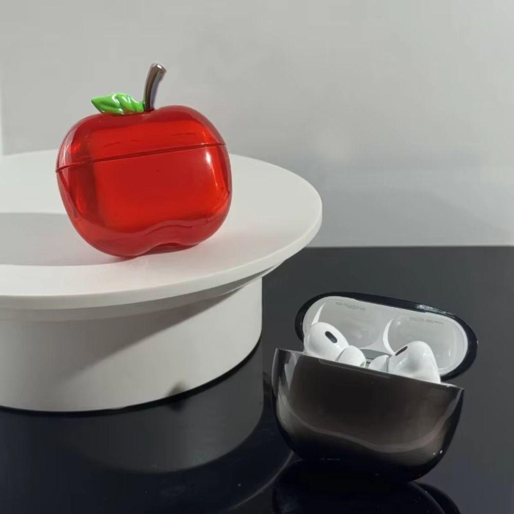 3D Transparent Earphone Protective Shell Protective Cover for AirPods 3/4 /  Airpods Pro 2/1 Gift