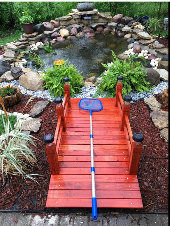 3-Section Extendable Aluminum Pool Skimmer Net for Baby Pools and Shallow Water