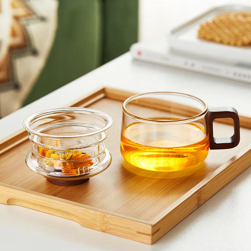 Meisini Glass Tea Infuser Cup