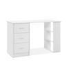 Storage Deck Boxes Artiss Office Computer Desk Student Study Table Workstation 3 Drawers Shelf 120Cm