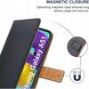 YNMEacc Leather Flip Case with Compartments for Samsung Galaxy S21 Black