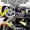 Autoradbürste, Flexible Reifenfelgenreiniger, Weiche Borsten Detailbürste für Autoräder, Felgen, Motorrad, Fahrrad Reinigungszubehör