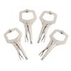 4 Pack Vice Grip Clamping Locking C-Clamp Mig Welding Locking Plier 11 Inch