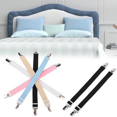 2Pcs Multipurpose Bed Sheet Clip Straps Non-Slip Fasteners Mattress Holder
