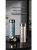 2025 Titanium Insulated Cup: Crystal Finish, Lightweight, Simple Business Style, Includes Gift Box