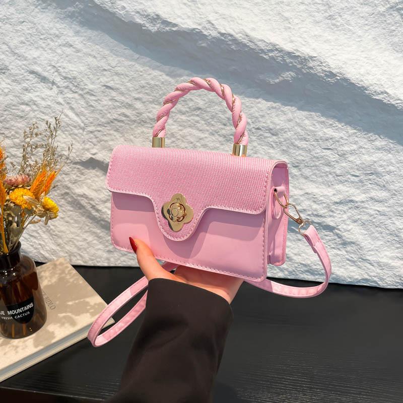 Simple Design Fashionable Commuter Shoulder Handbag Women's 2025 Spring and Summer New High-end Messenger Small Square Bag