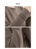 Women's Thickened Long Sleeve Round Neck Dress – Warm, Solid Color, Waist-Cinched for Autumn/Winter