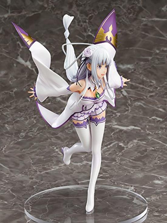 Life in Another Emilia Scale ABS PVC Painted Finished Figure ReZERO -Starting World- 1/7 &