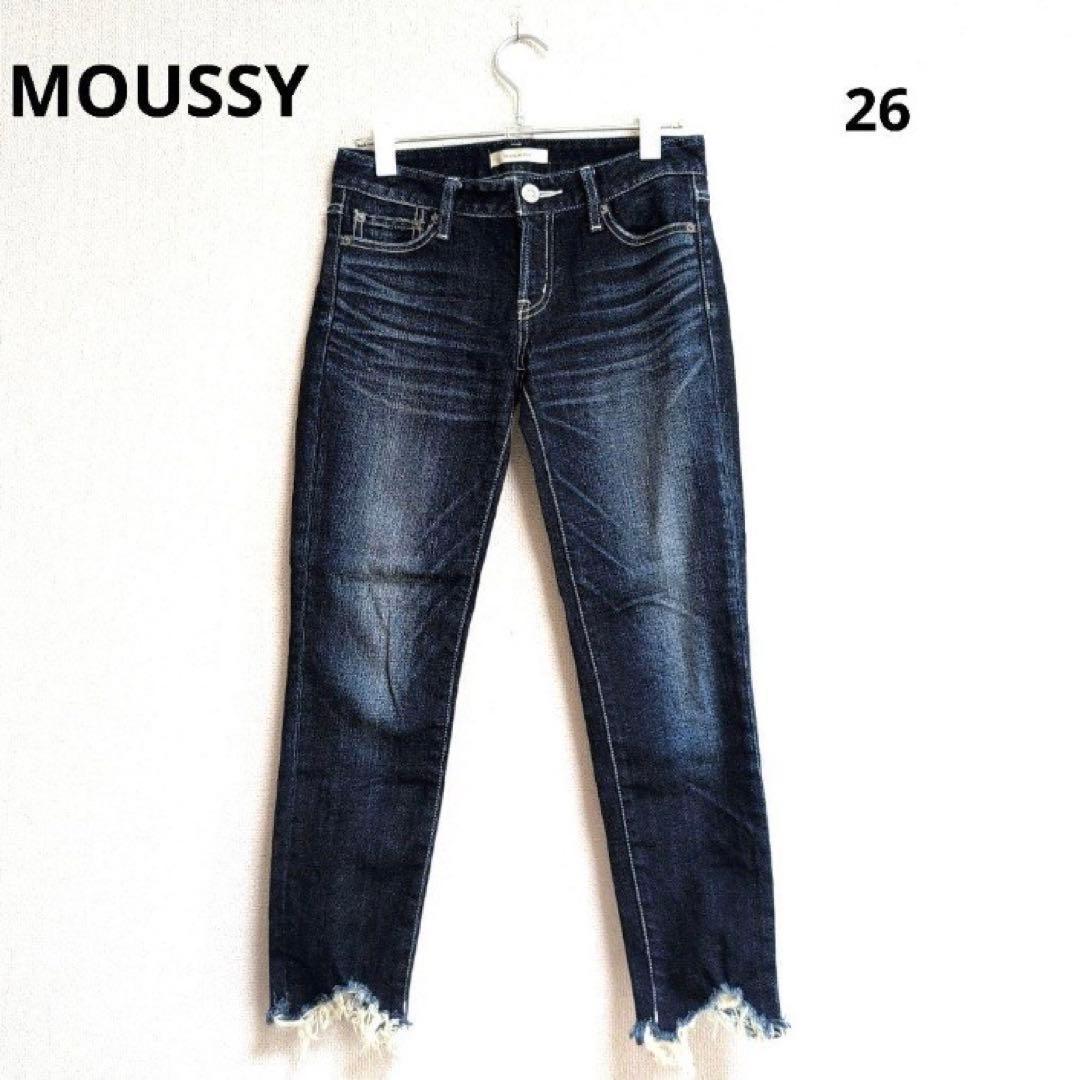 MOUSSY Distressed Skinny Denim Pants Size 26 Women