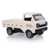 Remote Control Car, Rechargeable Simulation Truck with Spray and Lights, Toy Vehicle for Boys Girls White 1 Battery