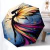 1pc Butterfly Fairy Automatic Open/Close Umbrella, Portable Folding Umbrella for Travel, Themed Events018