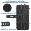 2Pcs Universal Bike Phone Mount, 360° Rotatable Silicone Holder for 4.7–6.8" Phones, Compatible with iPhone/Samsung Easy Install