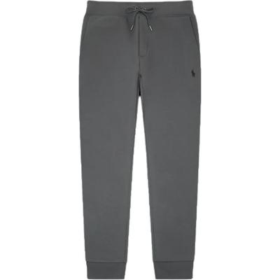 Polo Ralph Lauren FW23 Ensfarvede Afslappede Bukser med Lille Pony Broderi og Snørebånd Herrebukser Grå MNPOPNT1BQ20151-020