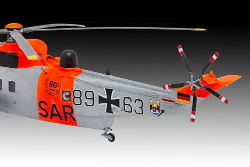 Deutscher Revell 1/72 Westland Sea King Mk.41 Plastikmodellbausatz 03785 (Hubschrauber)