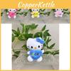 Lovely Kt Cat Plush Doll Keyring Charming Heart Cat Keychain Fluffy Toy