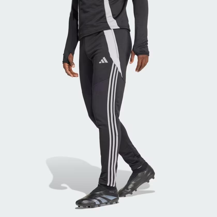 Adidas TIRO 24 WINTERIZED PANTS Knitted Sweatpants Men's Black/Light Agate IM9974