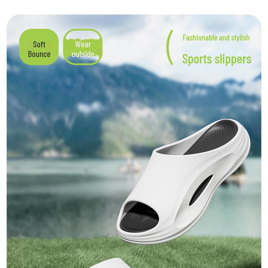 Men's Summer 2025 Outdoor EVA Non-Slip Sandals - Casual Thick-Bottom Sports Slippers