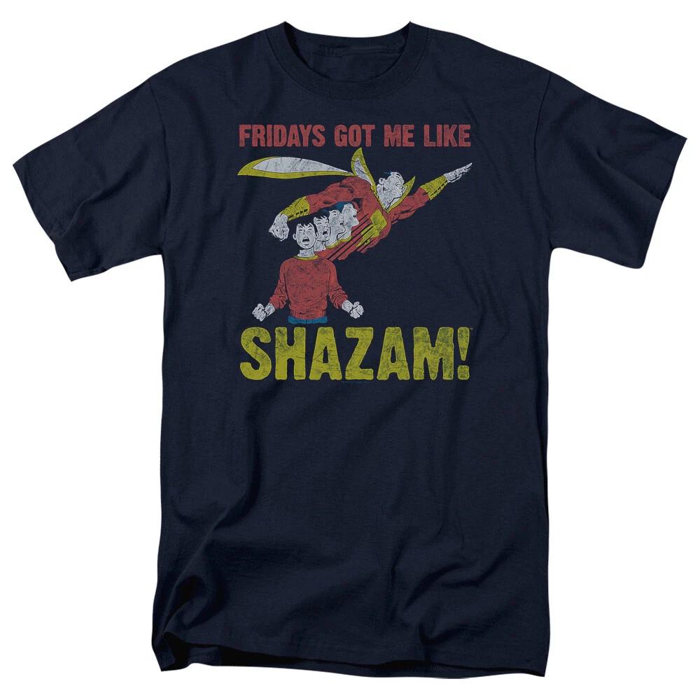 Shazam!  Fridays Got Me Like  T-Shirt - Regular or Tank - to 5X XL